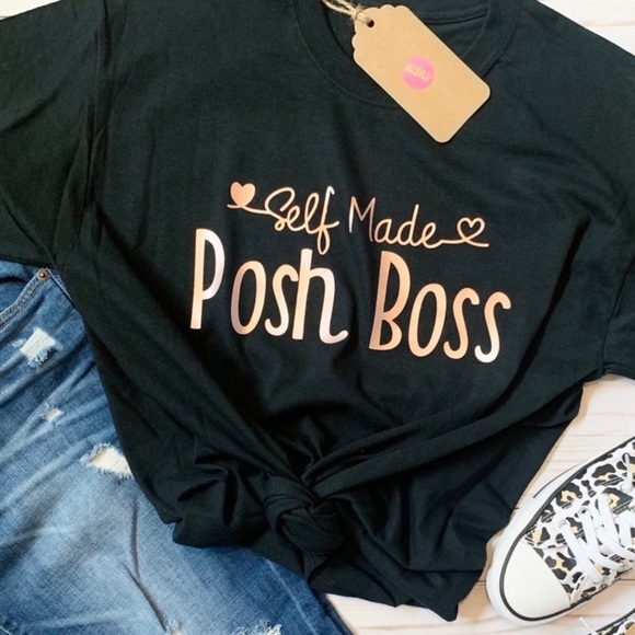 Posh T-shirt 🛒 Poshmark Love, Reseller Shirt - Picture 3 of 3
